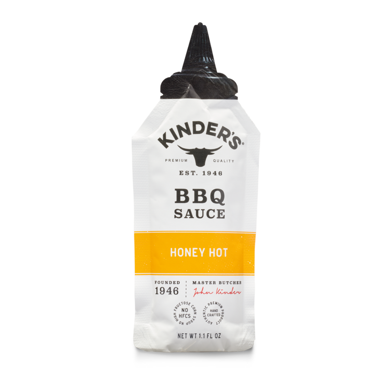 Kinder's Sachets / Soft Bottles - Honey Hot BBQ