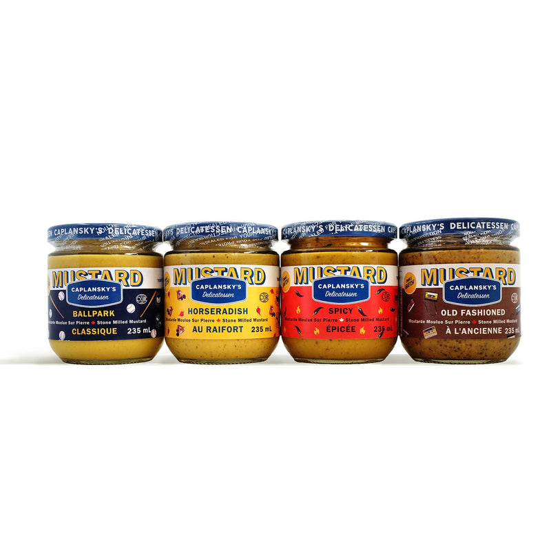 Caplansky's Deli Mustard Variety Gift Packs