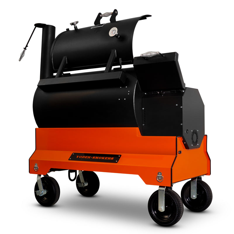 Yoder Smokers YS1500S Comp Cart (Orange)