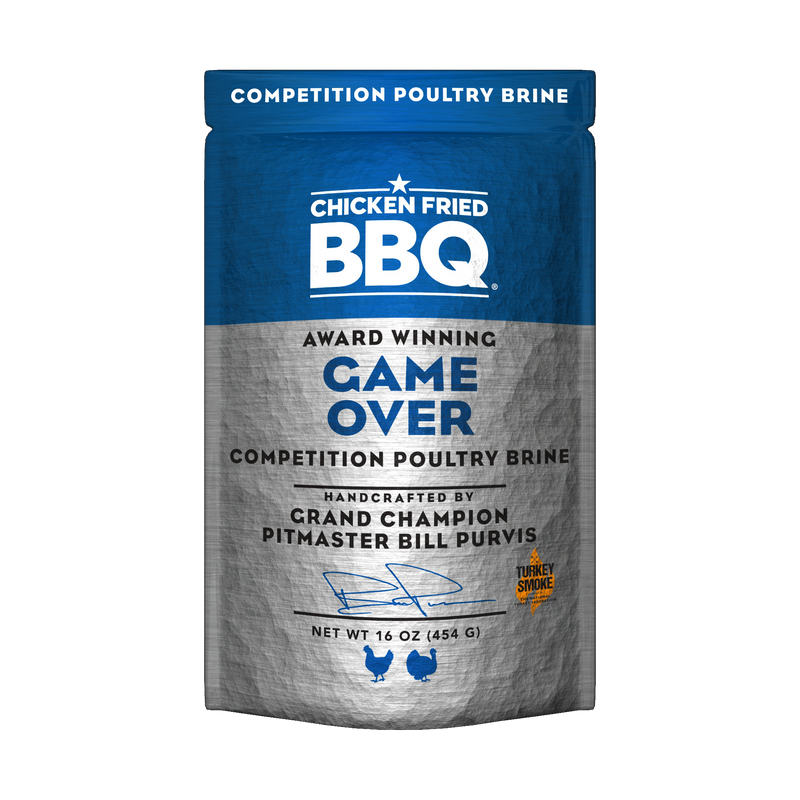 Chicken Fried BBQ Game Over Poultry Brine