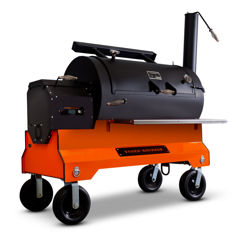 Yoder Smokers YS1500S Comp Cart (Orange)