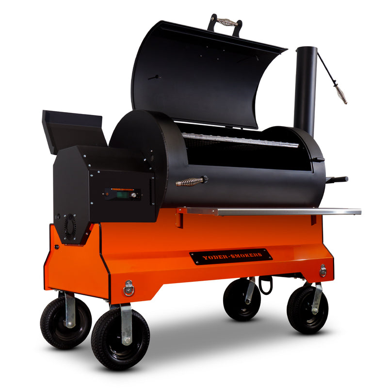 Yoder Smokers YS1500S Comp Cart (Orange)