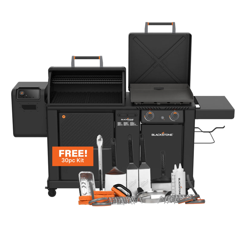 Blackstone Griddle And Pellet Grill Combo
