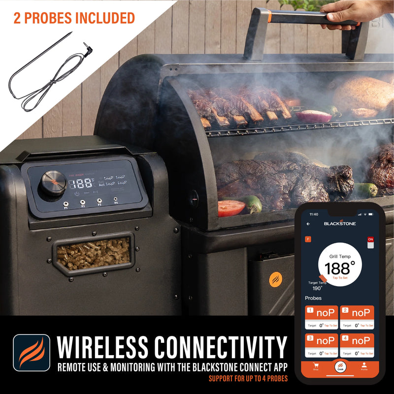 Blackstone Griddle And Pellet Grill Combo