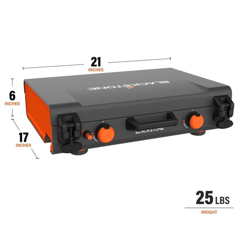 Blackstone 14" Adventure Ready Propane Camping Griddle W / Side Burner