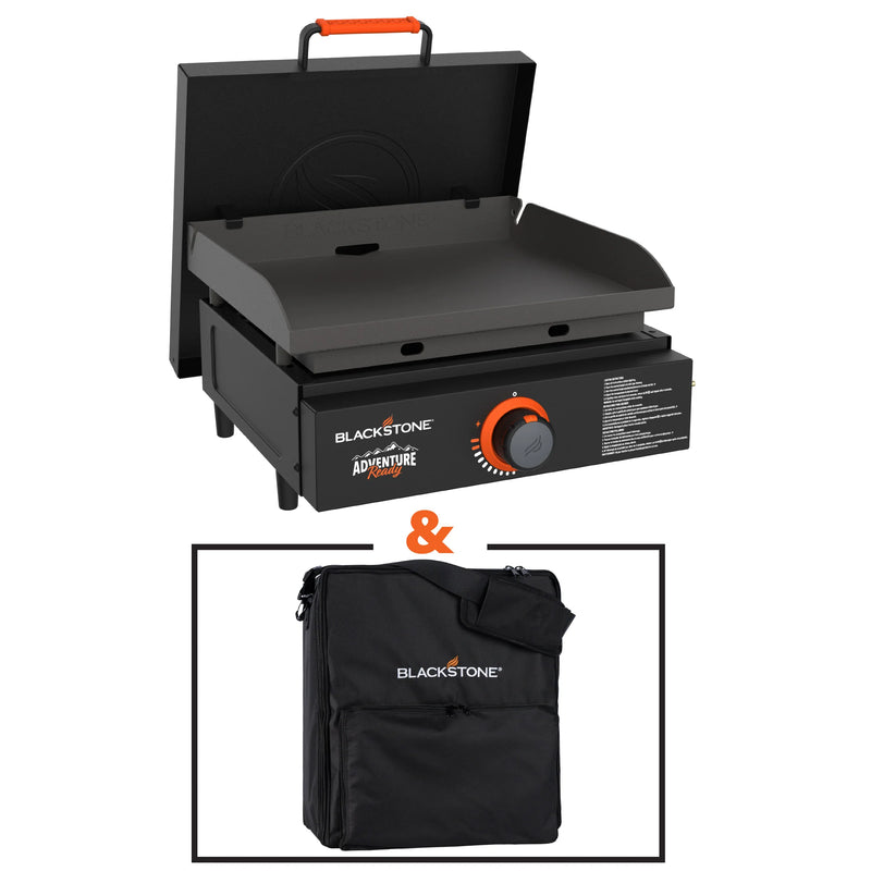 Blackstone 17" Adventure Ready Griddle W / Hard Cover And Carry Bag