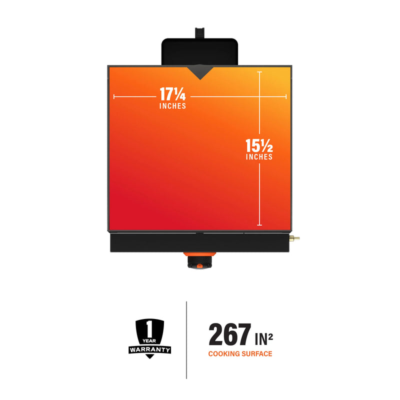 Blackstone 17" Adventure Ready Griddle W / Hard Cover And Carry Bag