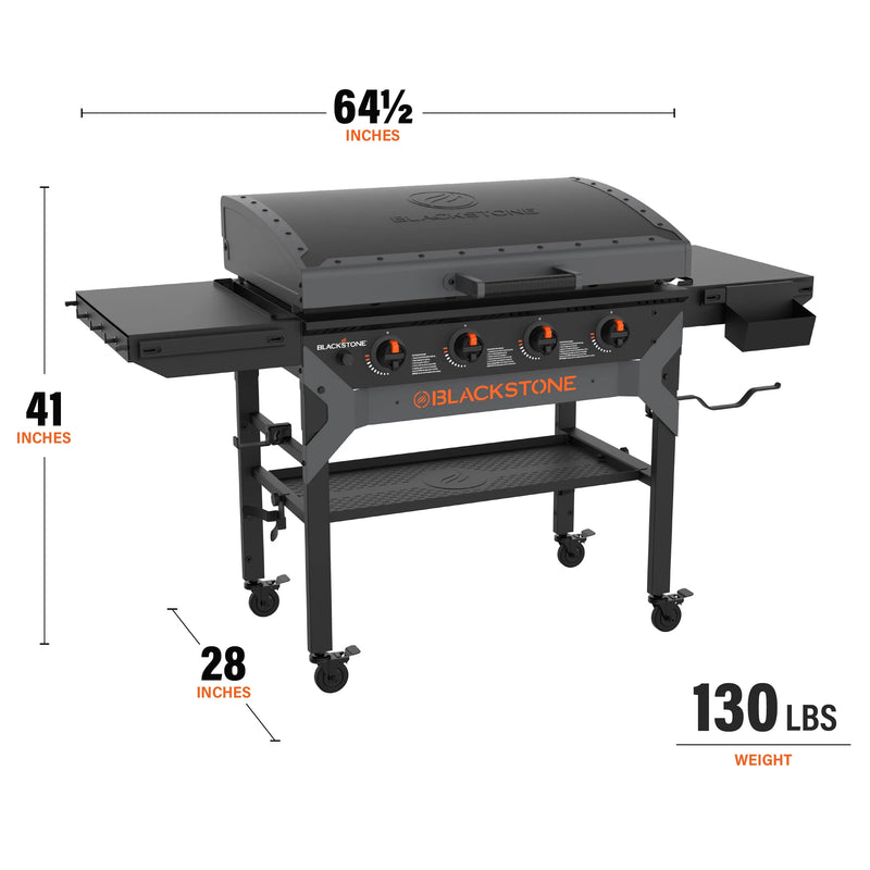Blackstone 36" Iron Forged Original Griddle W / Hood
