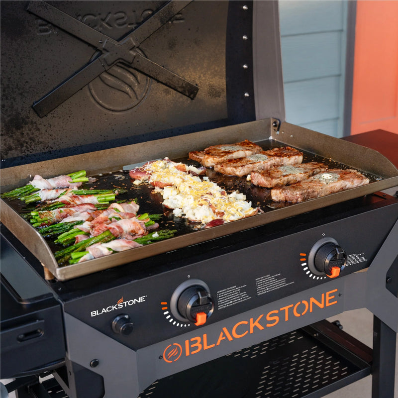 Blackstone 28" Iron Forged Original Griddle W / Hood