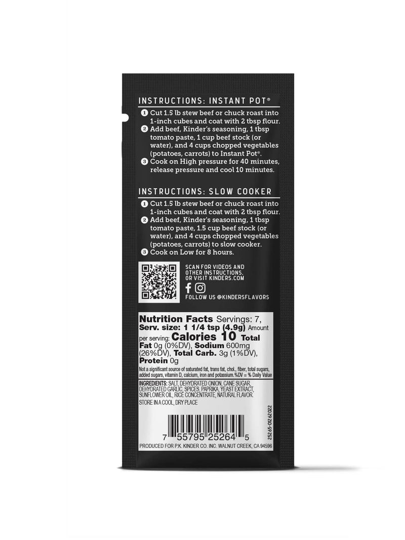 Kinder's Grandpa's Beef Stew