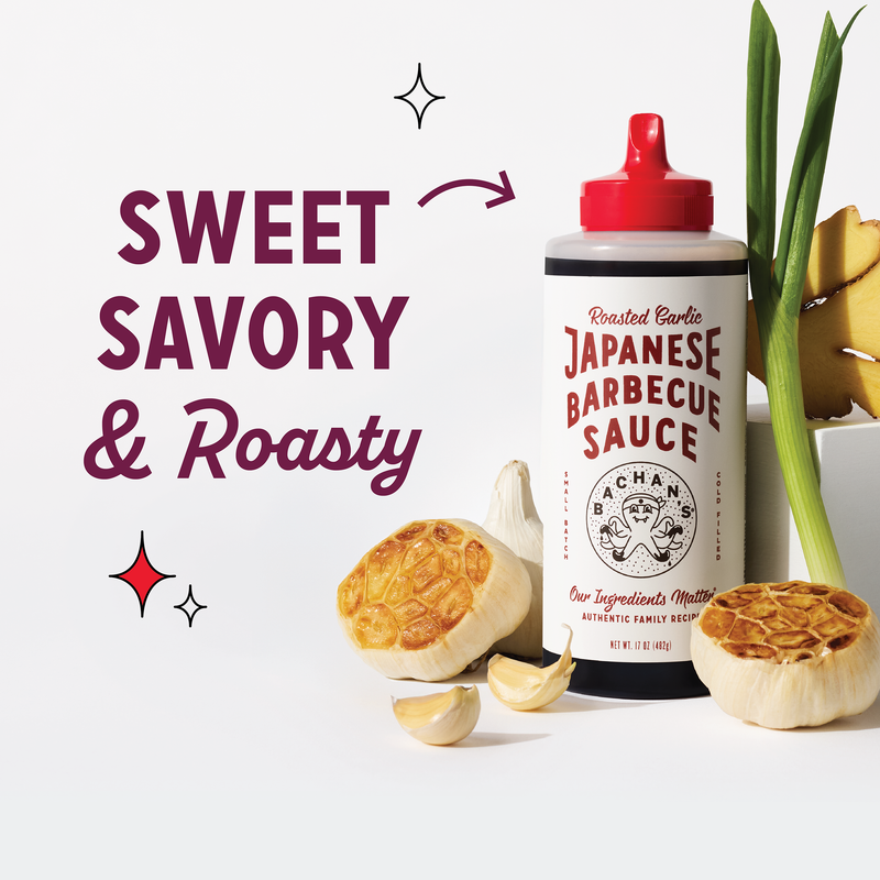Bachan's Roasted Garlic Japanese Barbecue Sauce, 17oz