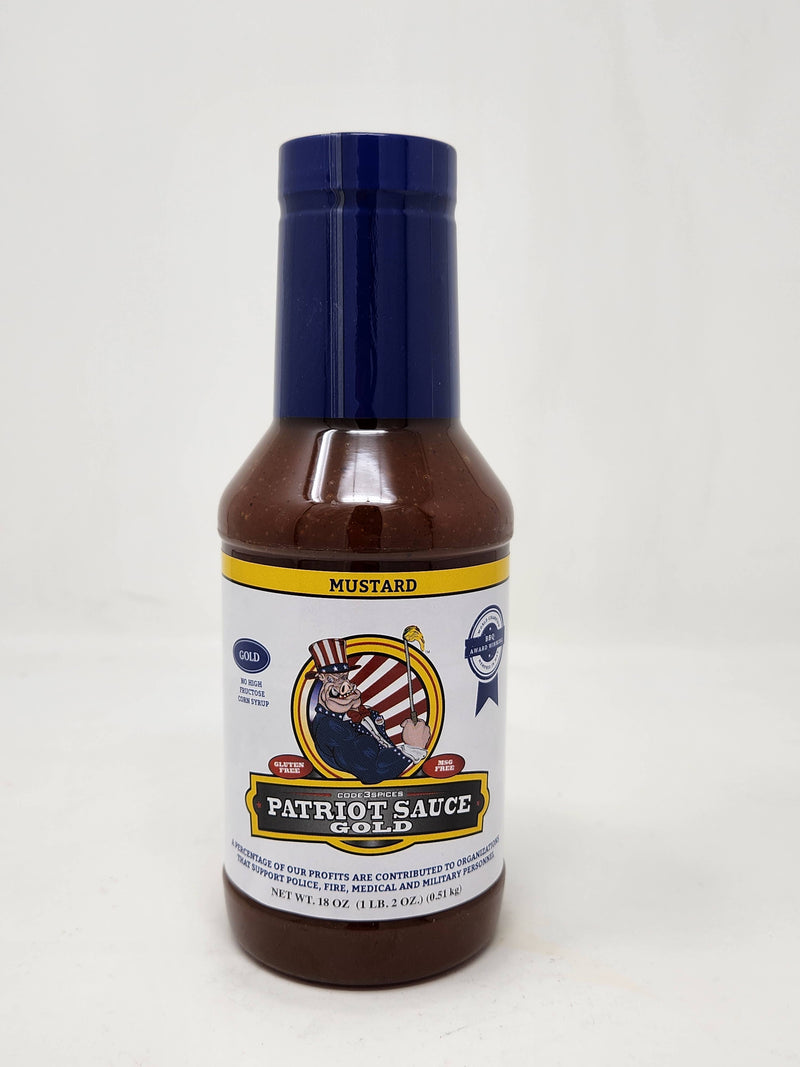 Code 3 Spices Patriot Sauce Gold - 18 oz