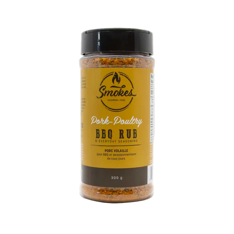 Smokes Seasoning Pork-Poultry Rub 300g