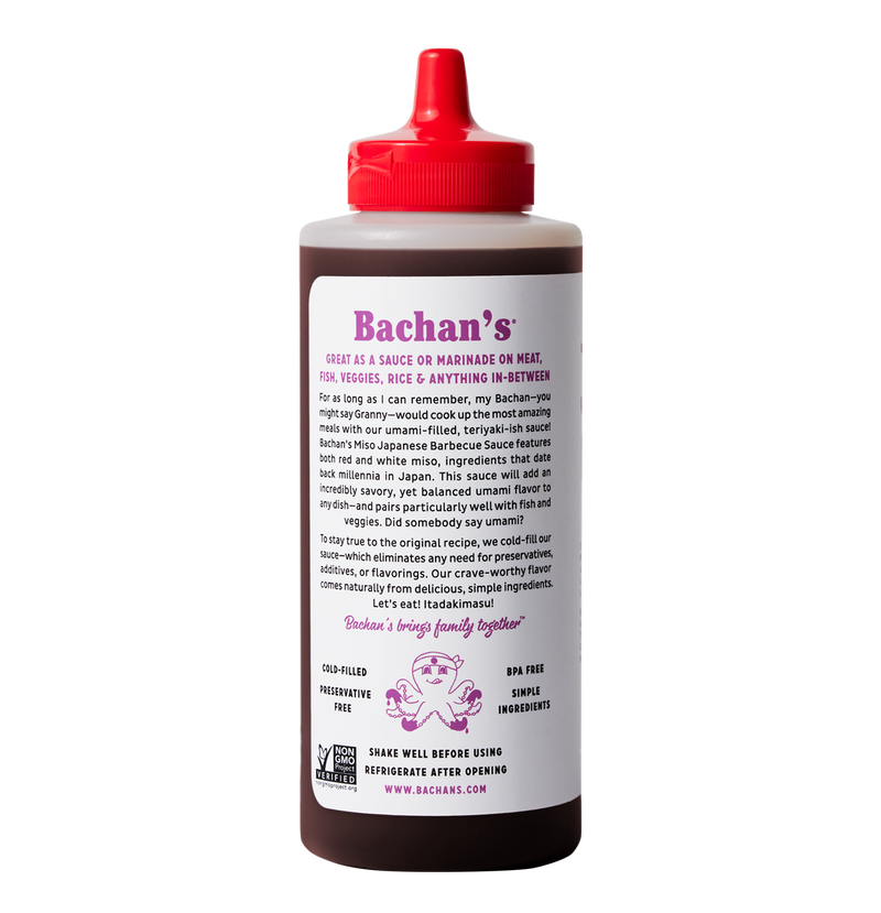 Bachan's Miso Japanese Barbecue Sauce