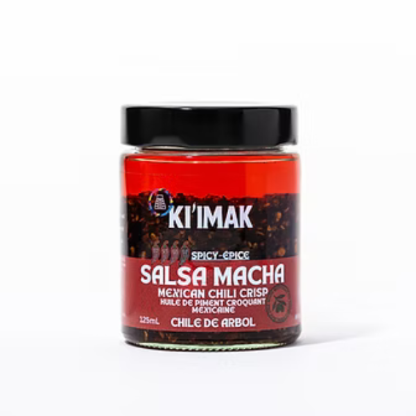 Ki'imak Salsa Macha/Chilli Crisp – Chile de Árbol (Spicy)