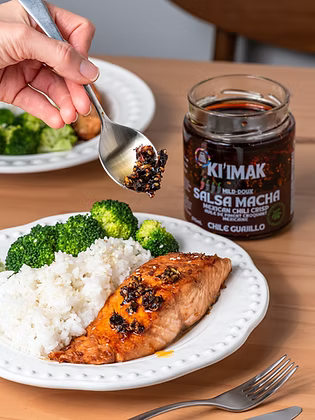Ki'imak Salsa Macha/Chilli Crisp – Guajillo (Mild)