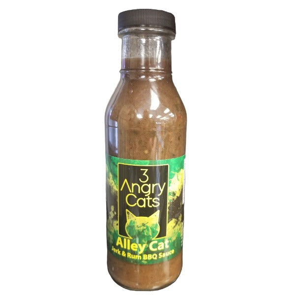3 Angry Cats Alley Cat Rum Jerk BBQ Sauce