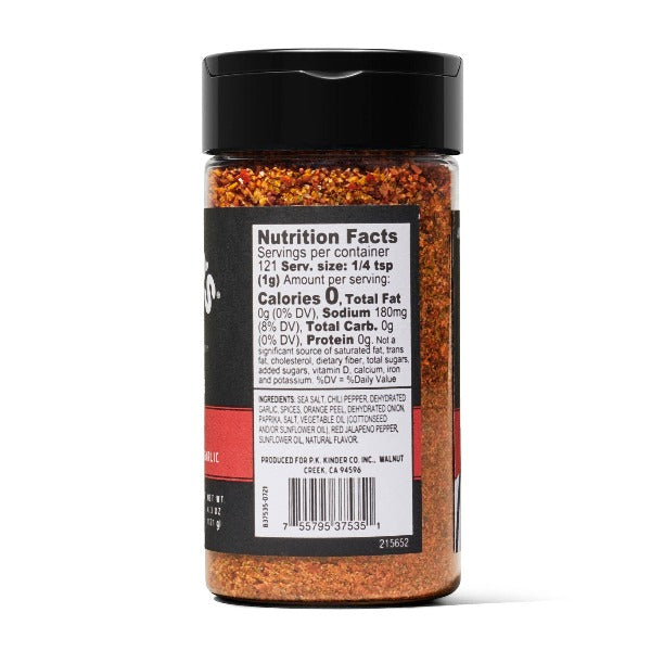 Kinder's Red Jalapeno Garlic Seasoning 4.3oz