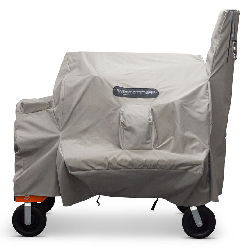 Yoder Chrome Stack Yoder Smokers All-Weather Fitted Cover - Fixed Stack 91065 — All BBQ Canada