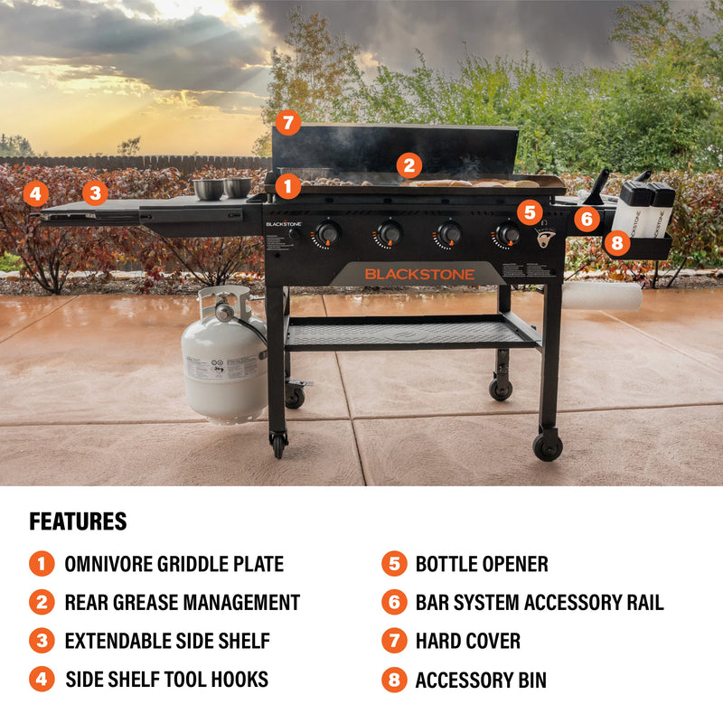 Blackstone 36" Original Omnivore Griddle With Hard Cover