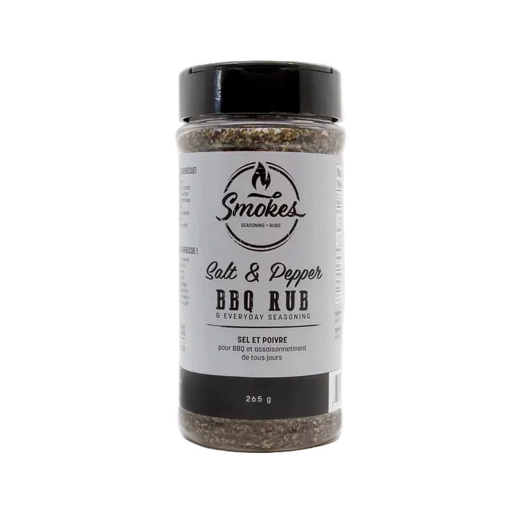 Smokes Seasoning Salt & Pepper Rub 265g