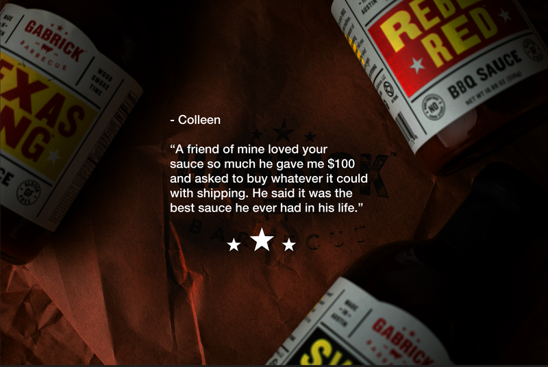 Gabrick Texas Tang BBQ Sauce