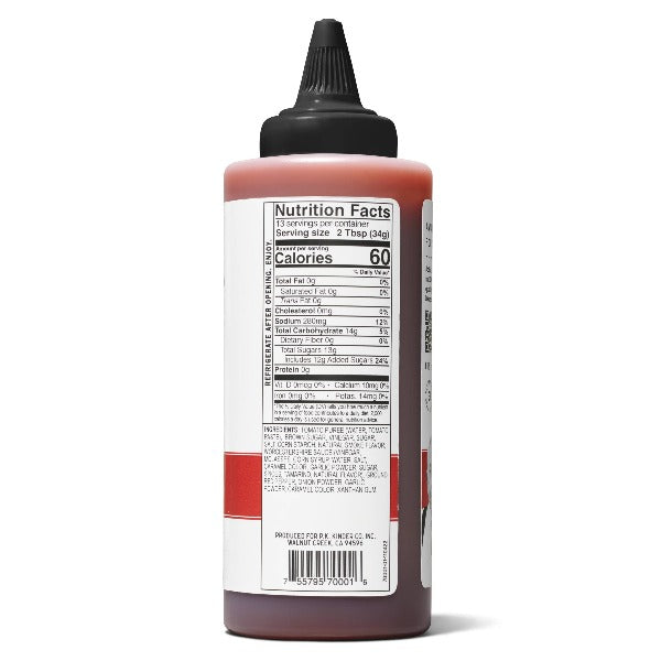 Kinder's Hot BBQ Sauce 15.5oz