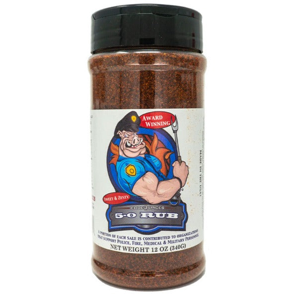 Code 3 Spices 5-0 Rub