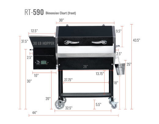 Recteq Deck Boss 590 Pellet Grill