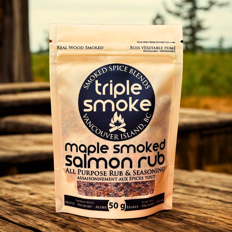 Triple Smoke - Maple Smoked Salmon Rub