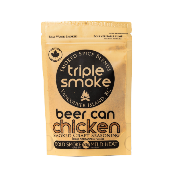 Triple Smoke - Beer Can Chicken - Smoked Seasoning