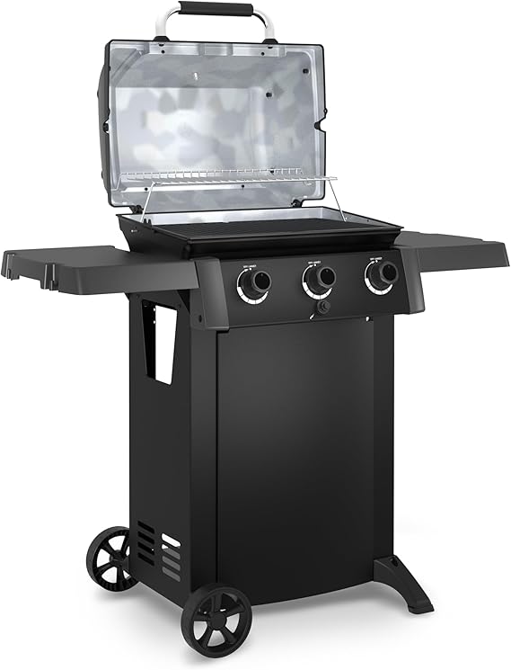 Broil King Gem 310 Shadow 3-Burner Propane Gas Grill