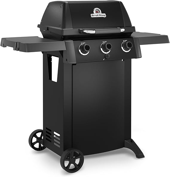 Broil King Gem 310 Shadow 3-Burner Propane Gas Grill