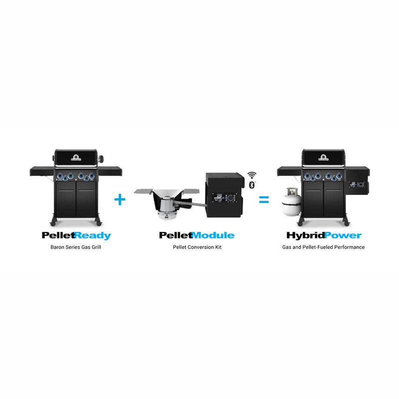 Broil King 674001 Baron 400 Pellet Conversion Kit
