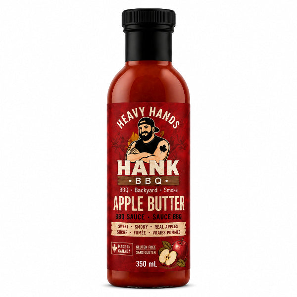 Heavy Hands Hank Apple Butter Sauce BBQ Sauce 350ml