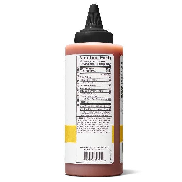 Kinder's Gold BBQ Sauce 15.3oz