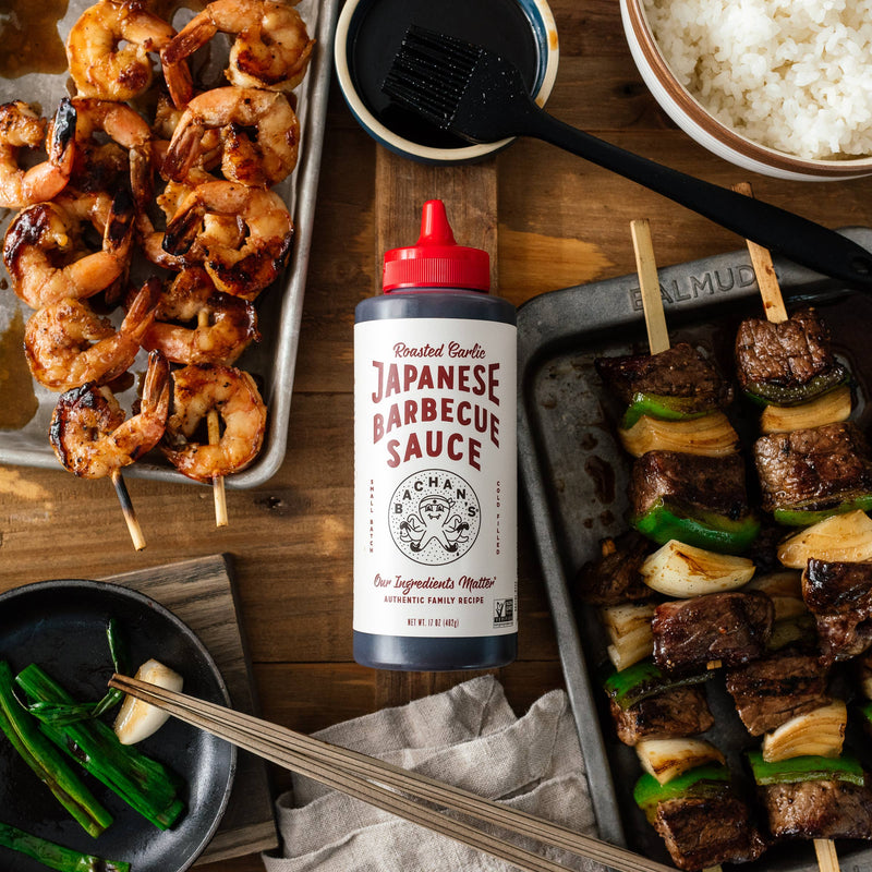 Bachan's Roasted Garlic Japanese Barbecue Sauce, 17oz