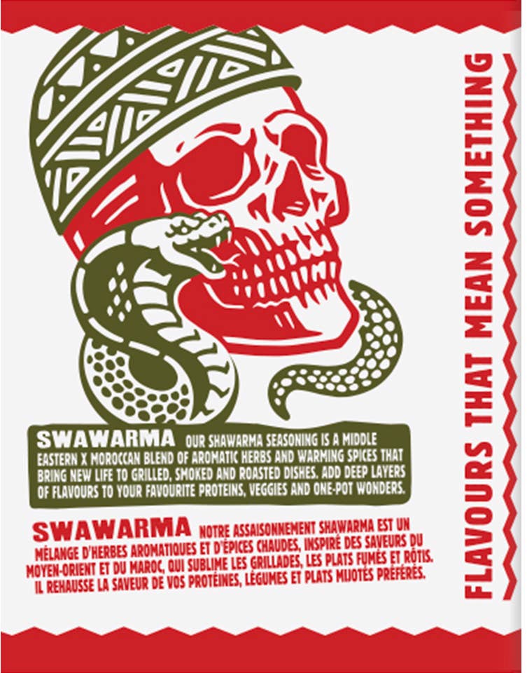 Fury Hot Sauce Moroccan Shawarma Rub -Seasoning