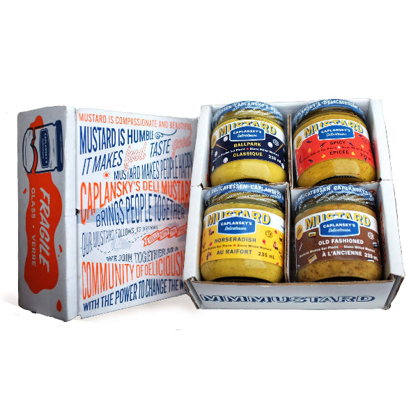 Caplansky's Deli Mustard Variety Gift Packs