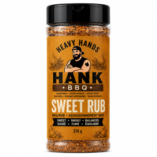 Heavy Hands Hank Sweet BBQ Rub 376g