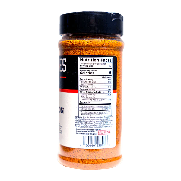 Heath Riles BBQ Competition BBQ Rub