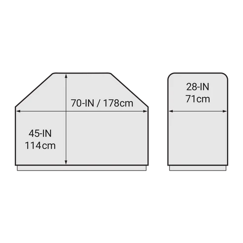 Broil King Grill Cover - Select - Built-In Baron Mok 500 67588