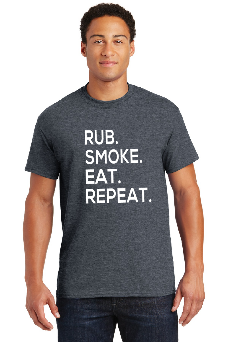 T-Shirt - Rub. Smoke. Eat. Repeat