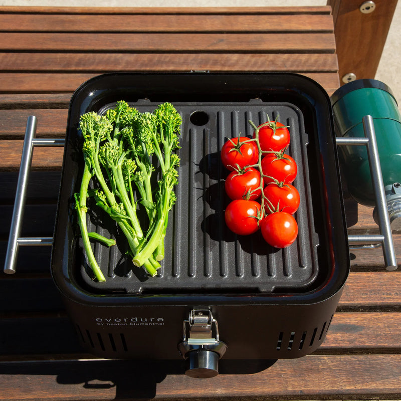 Everdure Flat Plate/Griddle For Cube Proflame 360 Portable Gas Grill (HBECUBEGPLATE)