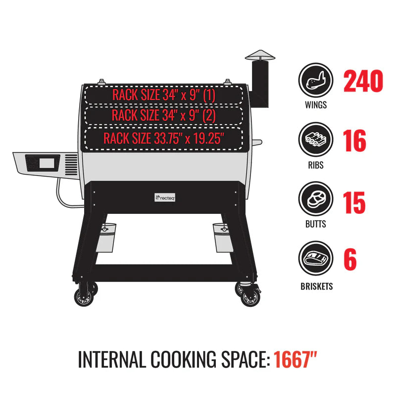 Recteq Flagship 1600 Pellet Grill