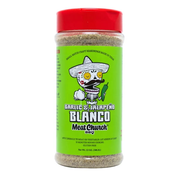 Meat Church Garlic & Jalapeño BLANCO Seasoning