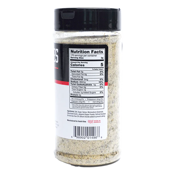Heath Riles BBQ Garlic Jalapeno Rub