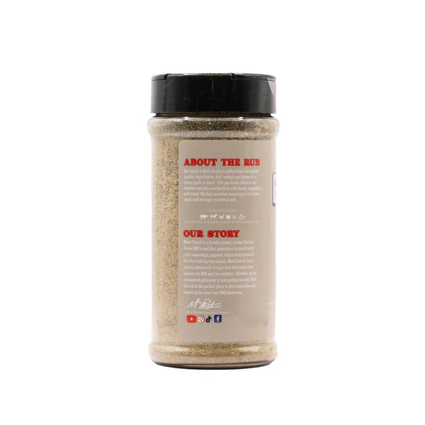 Meat Church Gourmet Garlic & Herb Rub