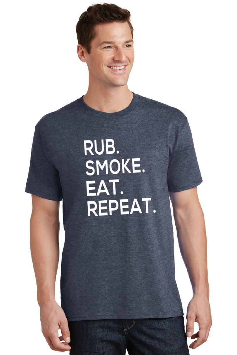 T-Shirt - Rub. Smoke. Eat. Repeat