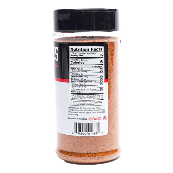 Heath Riles BBQ Honey Chipotle Rub